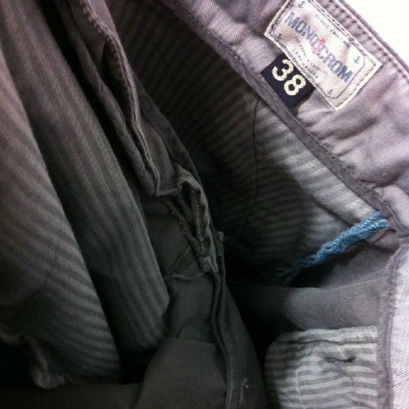 Monocrom Italian fantastic pants 38slim(Fit is 36W - Picture 5 of 5